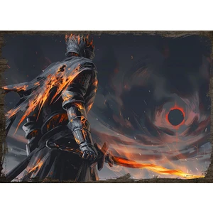 Ahşap Tablo Dark Souls 3 Fanart