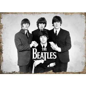 Ahşap Tablo The Beatles