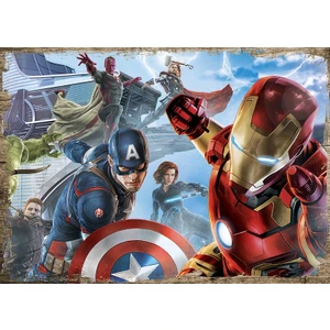 Tablomega Ahşap Tablo Marvel Avengers