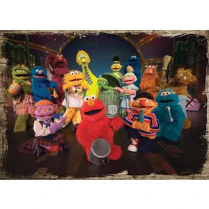 Ahşap Tablo Susam Sokağından Oscar