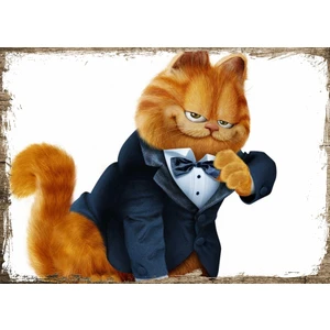 Ahşap Tablo Garfield