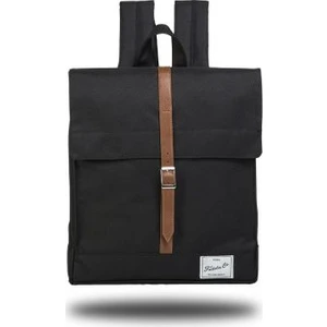 MBS Black Backpack Laptop Bölmeli Sırt Çantası