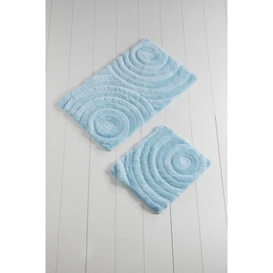 Chilai Home Wave Mint 2 Li Set Banyo Halısı