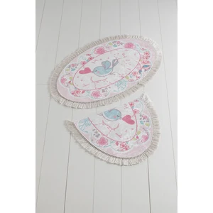 Chilai Home Bemol Oval 2 Lı Set Banyo Halısı