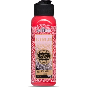 Gold Multi Surface Satin Akrilik Boya 140Ml 220 Kırmızı