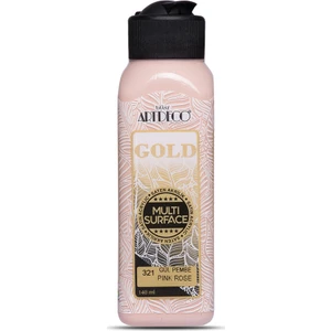 Gold Multi Surface Satin Akrilik Boya 140Ml 321 Gül Pembe