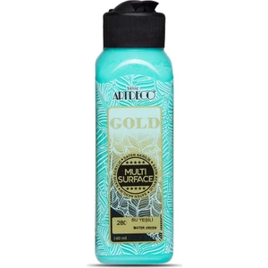 Gold Multi Surface Satin Akrilik Boya 140Ml 280 Su Yeşili