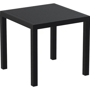 Contract Ares 80X80 Cm Kare Masa Siyah