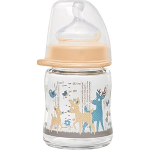 Wide Neck Bottle 120 ml Antikolik Cam Biberon Kız