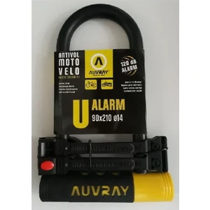 120 dB Alarmlı U Kilit 90x210