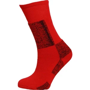Ski and Snowboard Çocuk Çorap Kırmızı/Siyah