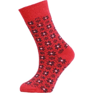 Casual Wool Kadın Çorap Kırmızı