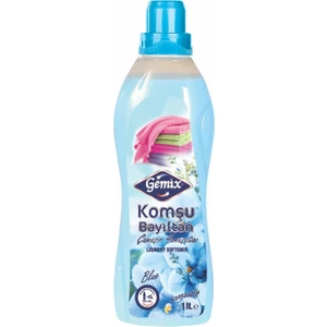 Gemix Komşu Bayıltan Konst. Çamaşır Yumuşatıcı 1 Lt Mavi