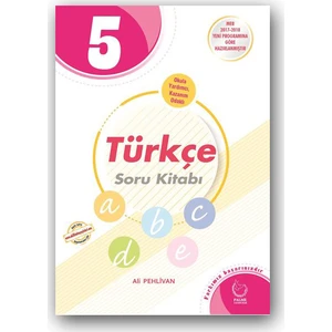 Palme Yayıncılık 5. Sınıf Türçe Soru Kitabı