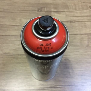 Carat Ral3000 Ateş Kırmızı Parlak Sprey Boya 400Ml Made İn Germany
