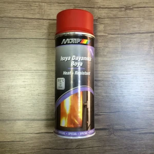 Isıya Dayanıklı Boya Kırmızı 300°C 400Ml Made İn Germany