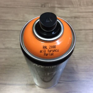 Moitp Carat Ral2008 Açık Turuncu Parlak Sprey Boya 400Ml Made İn Germany
