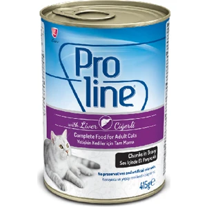 Pro Line Ciğerli 415 Gr Kedi Konservesi