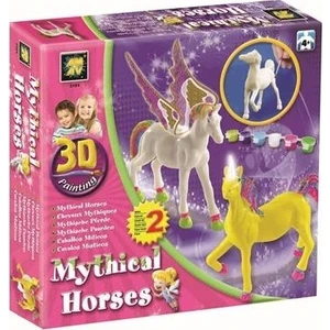 3D Boyama Mistik Atlar 2'li