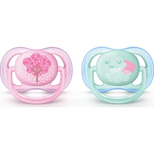 Philips Avent Ultra Air Emzik 0-6 Ay 2'li Desenli Kız SCF343/20