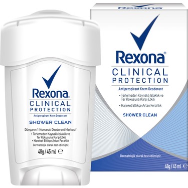 Rexona Clinical Protection Shower Clean Stick Deodorant 45 Fiyati