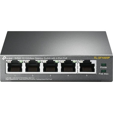 TP-LINK TL-SF1005P, 5-Port 10/100Mbps 4-Port PoE