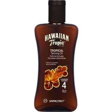 Hawaiian Tropic Yağ Spf 4 200