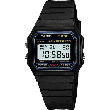 Casio F-91W-1DG Digital Erkek Kol