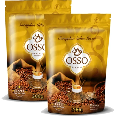 Osso Osmanlı Kahvesi 200 Gr x 2