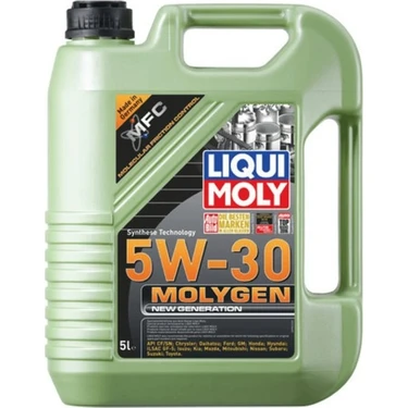 Liqui Moly Molygen New Generation 5W-30 5 Litre Motor Yağı (Üretim Yılı: