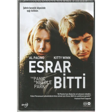 Esrar Bitti (The Panic İn Needle Park)