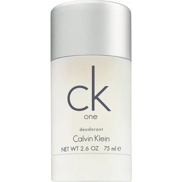 Calvin Klein One 75 Gr Erkek Deo Stick Ferah Koku ile Gün Boyu Koruma