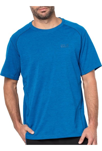 Jack Wolfskin Mavi Erkek T-Shirt 1806131