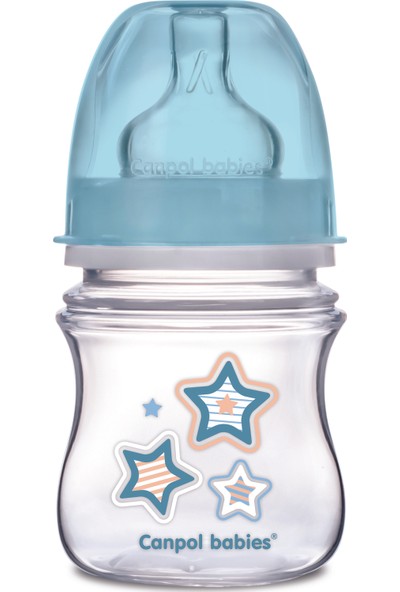Canpol Babies Newborn Collection EasyStart Antikolik BPA'sız Biberon Mavi 0 Ay+ 120 ml