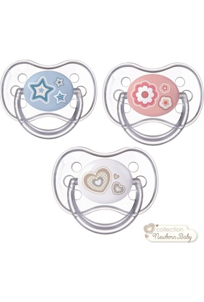 Canpol Babies Newborn Baby Collection BPA'sız Ortodontik 0 - 6 Ay Emzik
