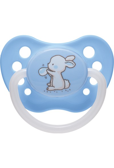 Canpol Babies Little Cutie Collection BPA'sız Ortodontik Emzik Mavi 6 - 18 Ay