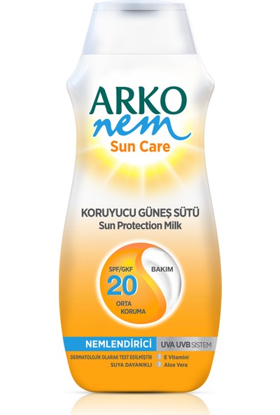 Arko Nem Güneş Bakım Sütü 20 Faktör 200ml