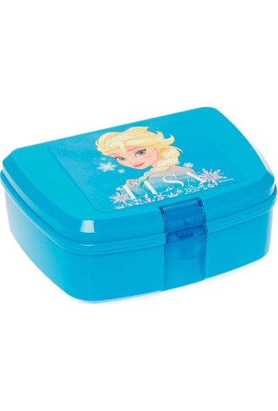 Herevin Frozen Elsa Lisanslı Mavi Beslenme Kutusu