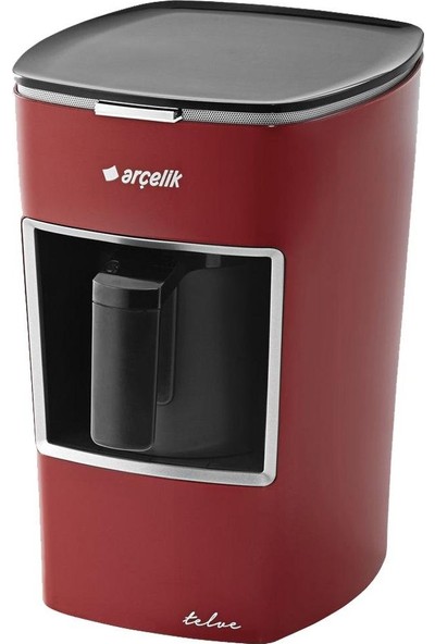 Arçelik K-3300 Kırmızı Mini Telve Türk Kahve Makinesi