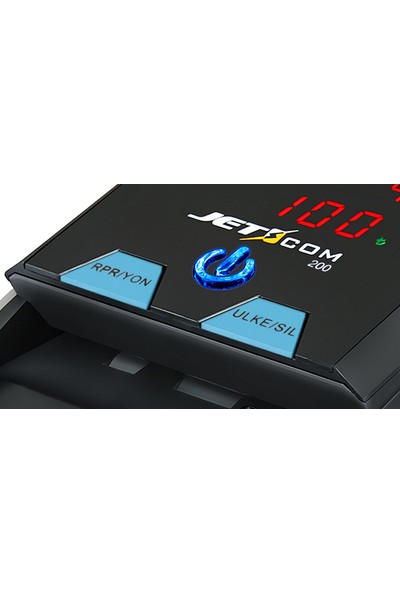 Jetcom 200S SD Kartlı Sahte Para Dedektörü TL-EUR