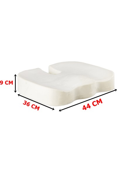 Soft Visco Elastik Coccyx Oturma Minderi Yastığı