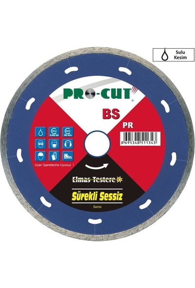 ProCut 51126 BS (Sürekli Sessiz) Serisi Elmas Testere 115 mm