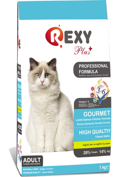Rexy Gurme Kedi Maması 1 Kg