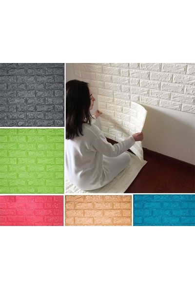 Bellagente Freewall Kendinden Yapışkanlı Yastık Panel Duvar Paneli 60x60 cm 8,5 mm
