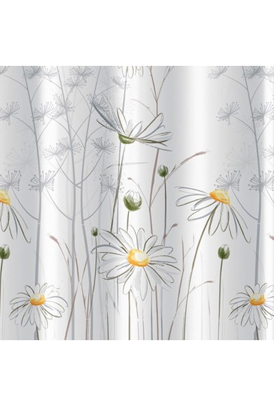 Prado Daisy Banyo Perdesi, Duş Perdesi 180x200cm
