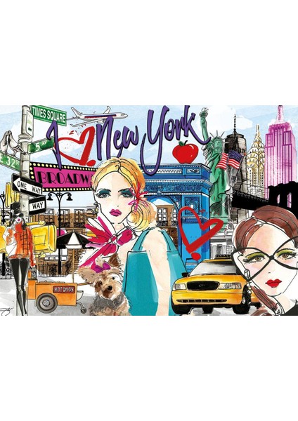 Take Me To New York 500 Parça Puzzle fiyatları