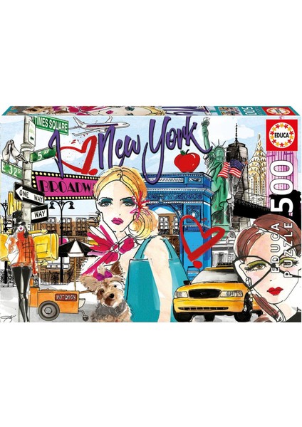 Take Me To New York 500 Parça Puzzle