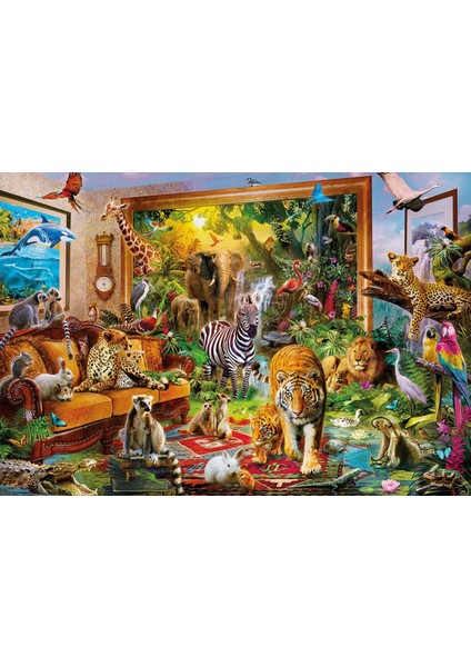 Entering The Bedroom 6000 Parça Puzzle