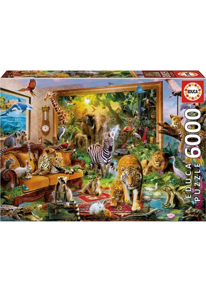 Entering The Bedroom 6000 Parça Puzzle