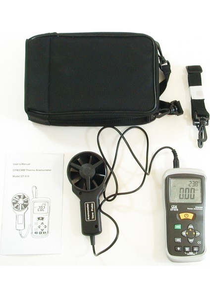 Dt-619 Anemometre & Termometre